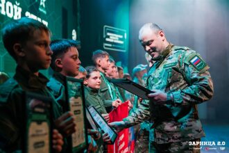 LASERWAR на «Зарнице 2.0»: Движение цепочкой по полевой дороге — №434