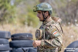 Лагерь «Авангард», лазертаг: песчаный полигон с маркировкой сценария в лагере «Авангард»