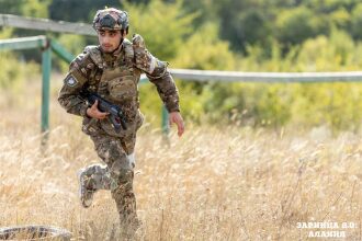 Фото «Зарницы 2.0»: Песчаный полигон с маркировкой сценария — №222