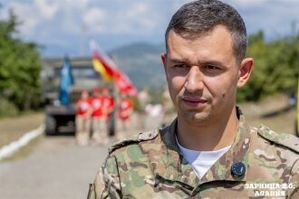 Лагерь «Авангард», лазертаг: Связка напарников на маршруте «Зарницы» — №268