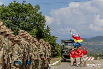 Турнир «Зарницы 2.0» LASERWAR: Привал у палаток лагеря «Авангард» — №269