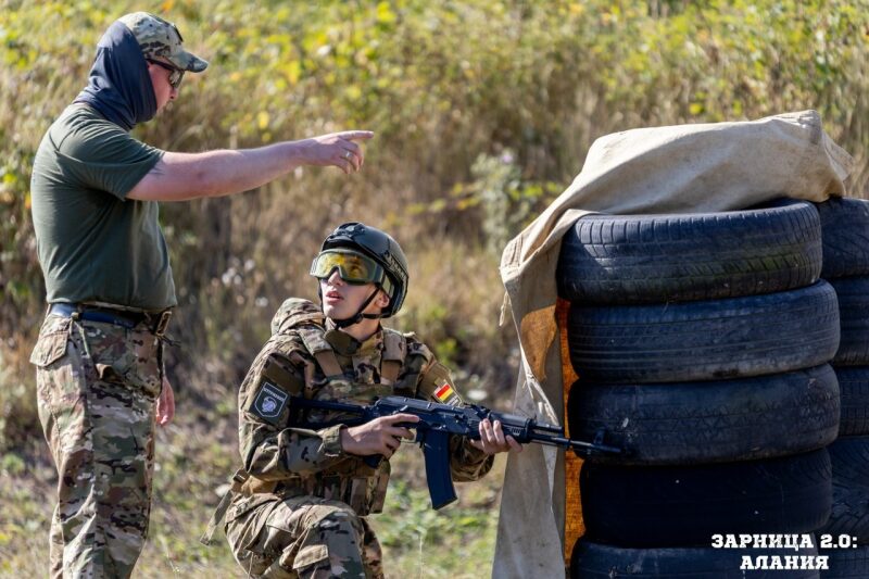 Турнир «Зарницы 2.0» LASERWAR: Ряд тактических шлемов в построении — №305