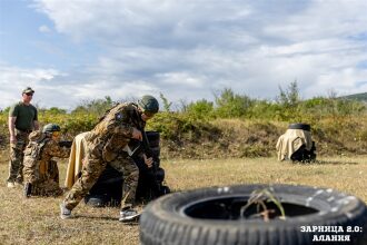 LASERWAR на «Зарнице 2.0»: Бег с тагером по песчаной тропе «Авангарда» — №326