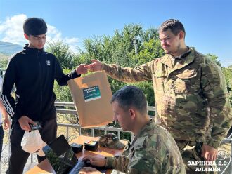 Фото «Зарницы 2.0»: Песчаный полигон с маркировкой сценария — №342