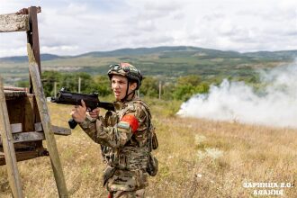 Фото «Зарницы 2.0»: Бег с тагером по песчаной тропе «Авангарда» — №366