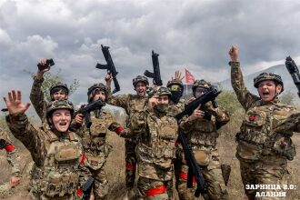 LASERWAR на «Зарнице 2.0»: Переход между зонами лазертаг-арены — №386