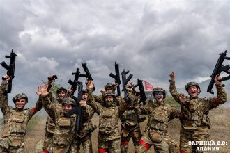 Лагерь «Авангард», лазертаг: Связка напарников на маршруте «Зарницы» — №388