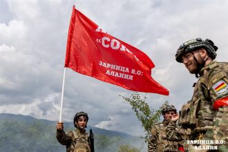 LASERWAR на «Зарнице 2.0»: Церемониальный кадр игрового дня — №398