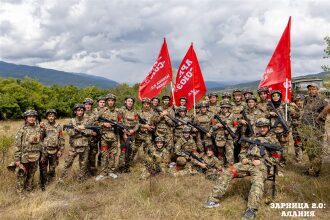 LASERWAR на «Зарнице 2.0»: Низкая стойка в сухой траве с тагером — №416