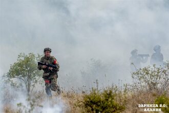 «Зарница 2.0»: Оборона у укрытия на лазертаг-полигоне — №445