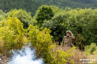Фото «Зарницы 2.0»: Портрет бойца в шлеме LASERWAR — №450