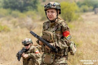 LASERWAR на «Зарнице 2.0»: Наблюдение с возвышенности полигона — №476