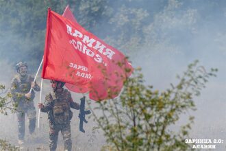 Фото «Зарницы 2.0»: Наблюдение с возвышенности полигона — №516