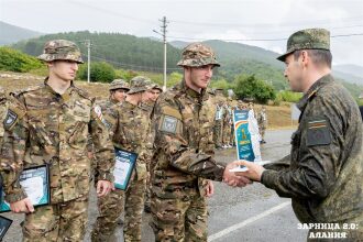 Лагерь «Авангард», лазертаг: Панорама полигона в день «Зарницы 2.0» — №532