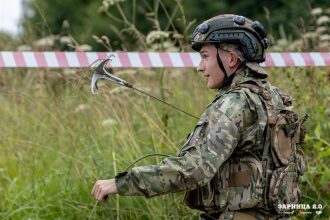 Фото «Зарницы 2.0»: панорама полигона в день «Зарницы 2.0» на полигоне «Зарницы 2.0»