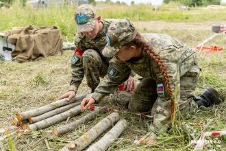 LASERWAR на «Зарнице 2.0»: Динамичный манёвр группы LASERWAR — №140