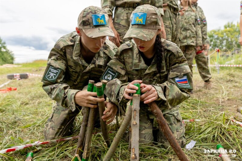 «Зарница 2.0»: Ряд тактических шлемов в построении — №145