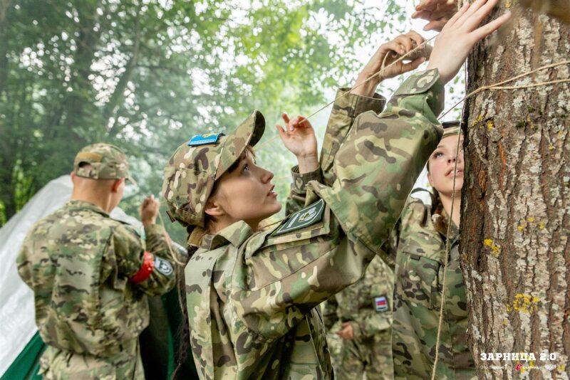 Лагерь «Авангард», лазертаг: Панорама полигона в день «Зарницы 2.0» — №172