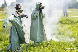 Фото «Зарницы 2.0»: Бег с тагером по песчаной тропе «Авангарда» — №246