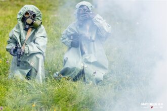 Лазертаг LASERWAR: Укрытие за стволом дерева на миссии — №261