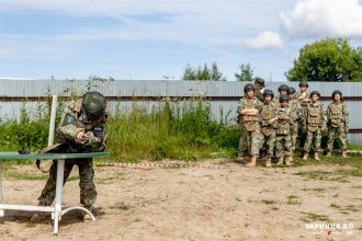 Фото «Зарницы 2.0»: Переход между зонами лазертаг-арены — №306