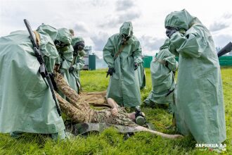 Лазертаг LASERWAR: Огневой контакт из-за песчаного бруствера — №315