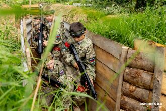 Турнир «Зарницы 2.0» LASERWAR: Контроль рубежа на открытом участке — №347