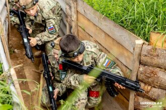 Фото «Зарницы 2.0»: Связка напарников на маршруте «Зарницы» — №348