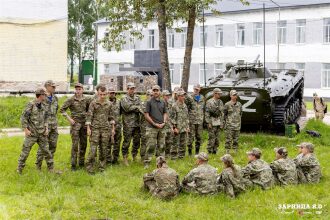 «Зарница 2.0»: Линия полевых палаток базы «Авангард» — №373