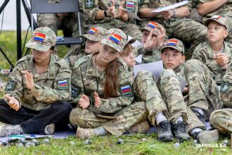 LASERWAR на «Зарнице 2.0»: Портрет бойца в шлеме LASERWAR — №410