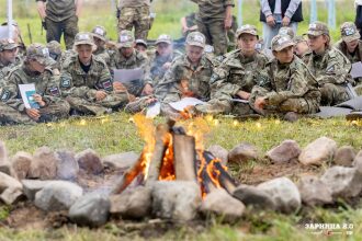Фото «Зарницы 2.0»: Переход между зонами лазертаг-арены — №426