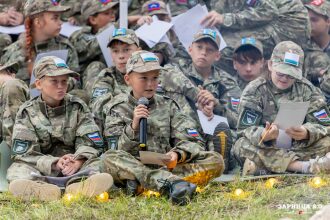 LASERWAR на «Зарнице 2.0»: Движение цепочкой по полевой дороге — №434
