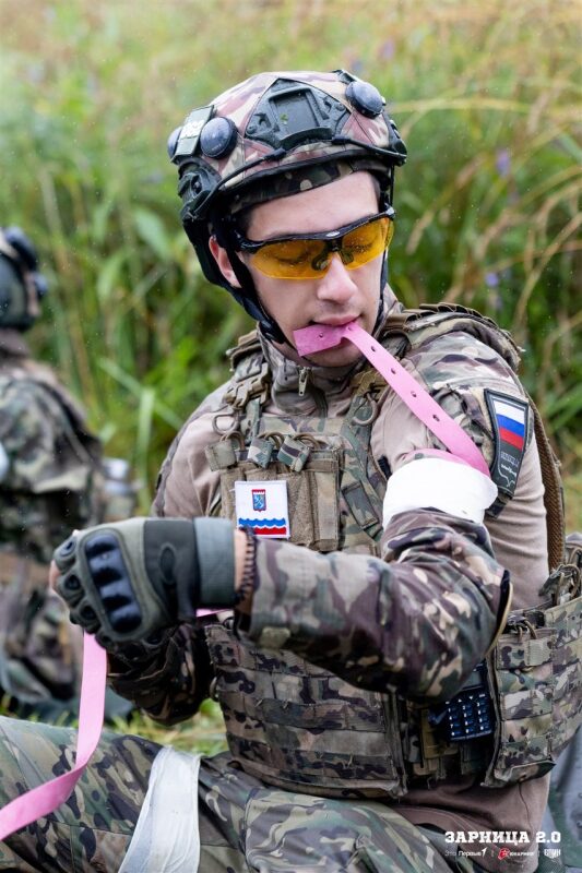 Лазертаг LASERWAR: Групповой портрет отряда на полигоне — №513
