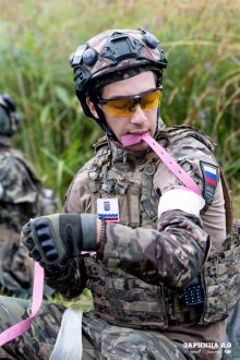 Лазертаг LASERWAR: Групповой портрет отряда на полигоне — №513