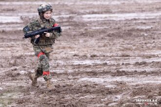 Турнир «Зарницы 2.0» LASERWAR: Прицеливание из-за насыпи на лазертаг-миссии — №527