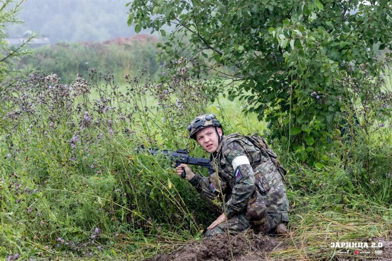 LASERWAR на «Зарнице 2.0»: Движение цепочкой по полевой дороге — №554