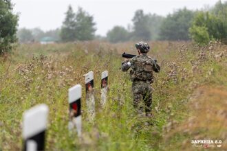 Турнир «Зарницы 2.0» LASERWAR: Группа с тагерами LASERWAR в камуфляже — №563