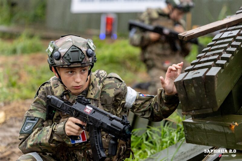 Фото «Зарницы 2.0»: Песчаный полигон с маркировкой сценария — №582