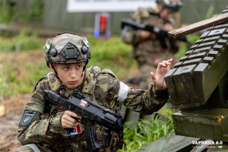 Фото «Зарницы 2.0»: Песчаный полигон с маркировкой сценария — №582