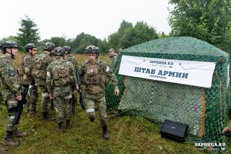 Турнир «Зарницы 2.0» LASERWAR: Контроль рубежа на открытом участке — №587