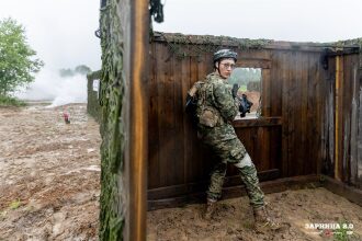 Фото «Зарницы 2.0»: Бег с тагером по песчаной тропе «Авангарда» — №606
