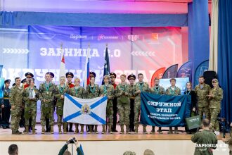 LASERWAR на «Зарнице 2.0»: Полный рост: камуфляж и берцы на плацу — №704