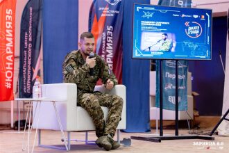 «Зарница 2.0»: Ряд тактических шлемов в построении — №745