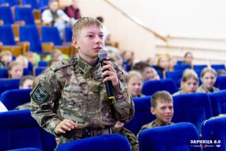 Фото «Зарницы 2.0»: Наблюдение с возвышенности полигона — №756