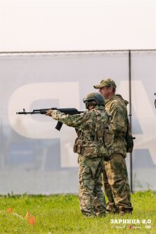 Лагерь «Авангард», лазертаг: работа в паре на тактическом участке в лагере «Авангард»