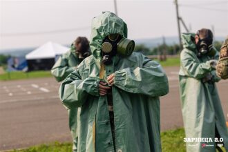 LASERWAR на «Зарнице 2.0»: песчаный полигон с маркировкой сценария в лазертаг-дне «Зарницы»