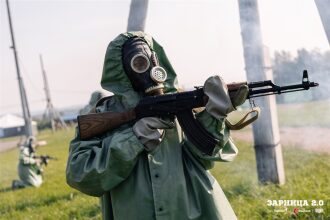 LASERWAR на «Зарнице 2.0»: Песчаный полигон с маркировкой сценария — №182