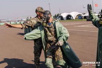 Фото «Зарницы 2.0»: Переход между зонами лазертаг-арены — №186