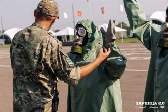 «Зарница 2.0»: Контроль рубежа на открытом участке — №187