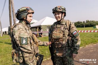 Лагерь «Авангард», лазертаг: Сбор команды у информационного маркера — №190